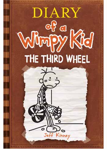 Diary of a Wimpy Kid: The third wheel by Jeff Kinney